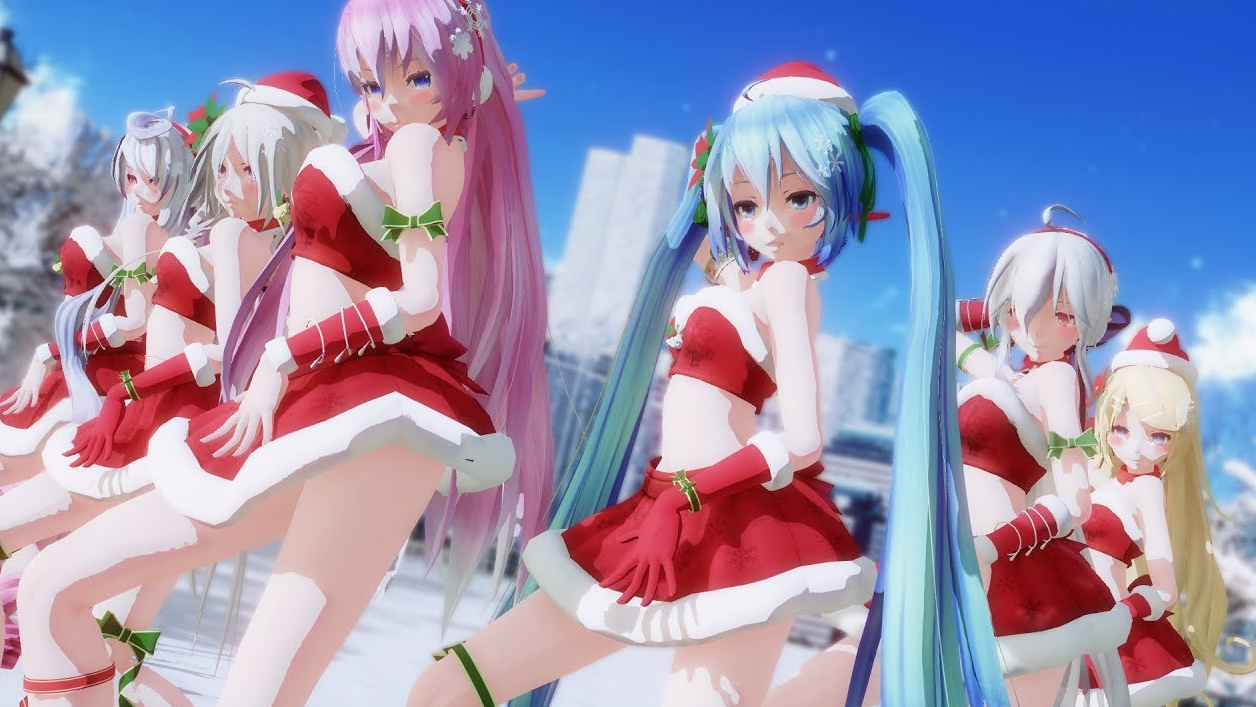 【MMD】 SOLO - TDA Christmas【圣诞初音,不来看看么】